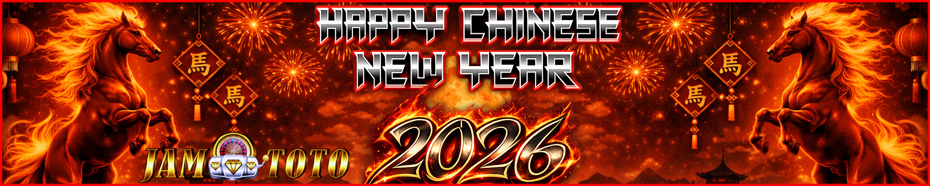 Jamtoto Happy Chinese New Year Kuda Api 2026